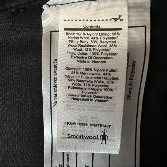 Smartwool Women’s Smartloft 150 Vest Black XS - Picture 8 of 11